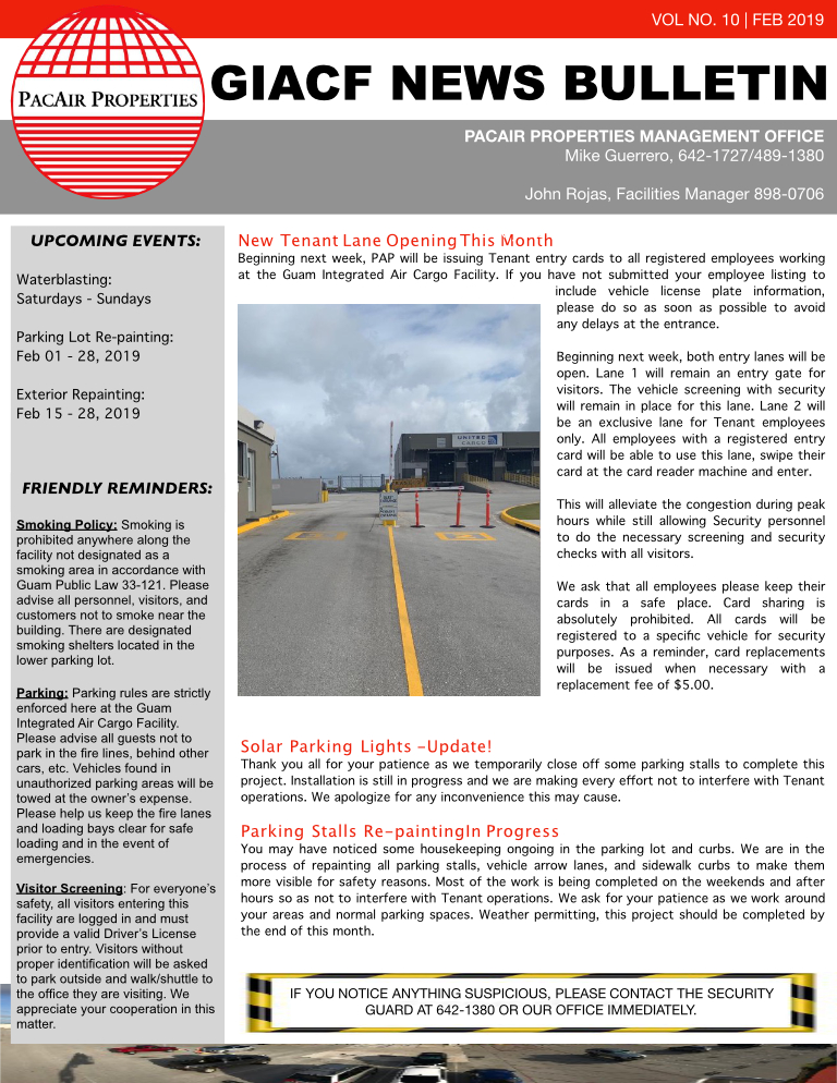 Download February 2019 Newsletter